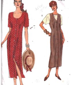 Vogue 8581 Dress, Jumper, Top Size: 14-16-18 Used Sewing Pattern
