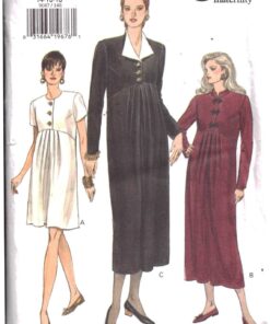 Vogue 9047 Maternity Dress Size: 14-16-18 Uncut Sewing Pattern