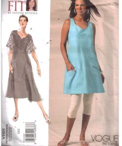 Vogue V1101 Tunic, Dress by Sandra Betzina Size: OSZ Uncut Sewing Pattern