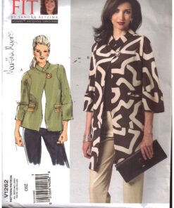Vogue V1262 Jacket by Sandra Betzina Size: OSZ Uncut Sewing Pattern