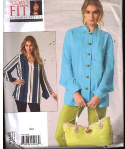 Vogue V1443 Blouse by Sandra Betzina Size: OSZ Uncut Sewing Pattern