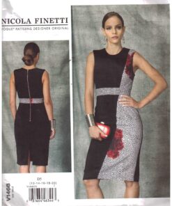 Vogue V1468 Dress by Nicola Finetti Size: D5 12-14-16-18-20 Uncut Sewing Pattern
