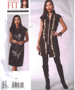 Vogue V1510 Tunic, Dress by Sandra Betzina Size: OSZ Uncut Sewing Pattern