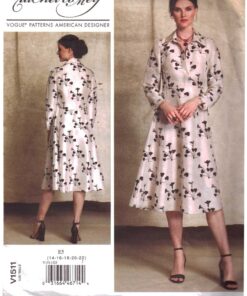 Vogue V1511 Dress by Rachel Comey Size: E5 14-16-18-20-22 Uncut Sewing Pattern