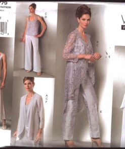 Vogue V2779 Jacket, Top, Pants, Skirt Size: 14-16-18 Uncut Sewing Pattern