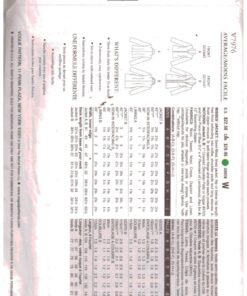 Vogue V7976 Jacket by Sandra Betzina Size: G-H-I-J Uncut Sewing Pattern - Image 2